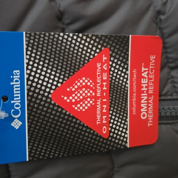 Columbia Women's Two-Tone Gray Puffer Jacket - Size L - Picture 3 of 12